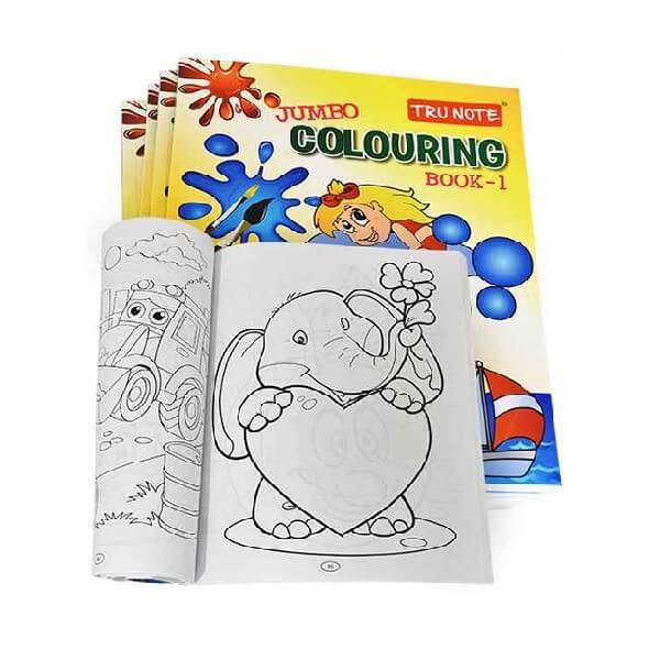 Tru Note Jumbo Colouring Book -160 Pages